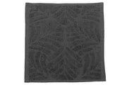 Baltic Wash Cloth 12" X 12" Dark Grey - Set Of 6, Dark Grey Wash Cloth, Soft Absorbent Cotton, Bathroom Linen