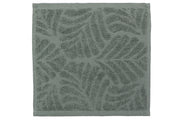 Baltic Wash Cloth 12" X 12" Sage - Set Of 6, Sage Cotton Wash Cloth, Soft And Durable, Bathroom Linen