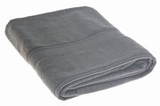 Nova Bath Sheet 30" X 60" Dark Grey, Dark Grey Bath Sheet, Large Absorbent Cotton Towel, Home Bath Essential
