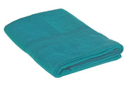 Nova Bath Towel 27" X 50" Teal, Teal Cotton Bath Towel, Plush And Absorbent, Bathroom Linen
