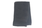 Nova Hand Towel 16" X 27" Dark Grey Set Of 2, Dark Grey Hand Towel Set Of 2, Absorbent Cotton Towel For Bathroom