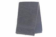 Nova Hand Towel 16" X 27" Light Grey Set Of 2, Light Grey Hand Towel Set Of 2, Soft Cotton Bathroom Towel