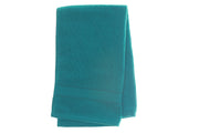 Nova Hand Towel 16" X 27" Teal Set Of 2, Teal Cotton Hand Towel Set Of 2, Bathroom Or Kitchen Towel
