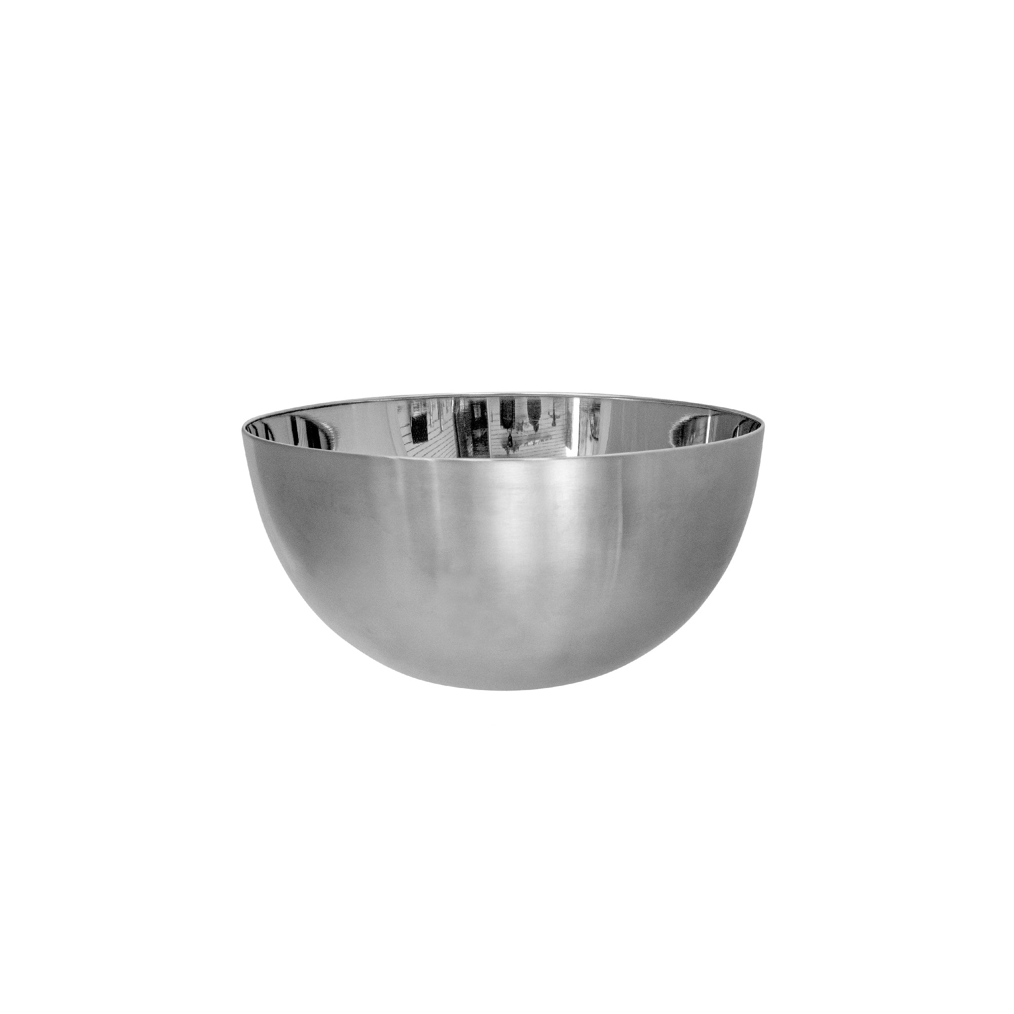 Stainless Steel Salad Bowl 9.50" - Set of 2 Kitchen Serving Bowls
