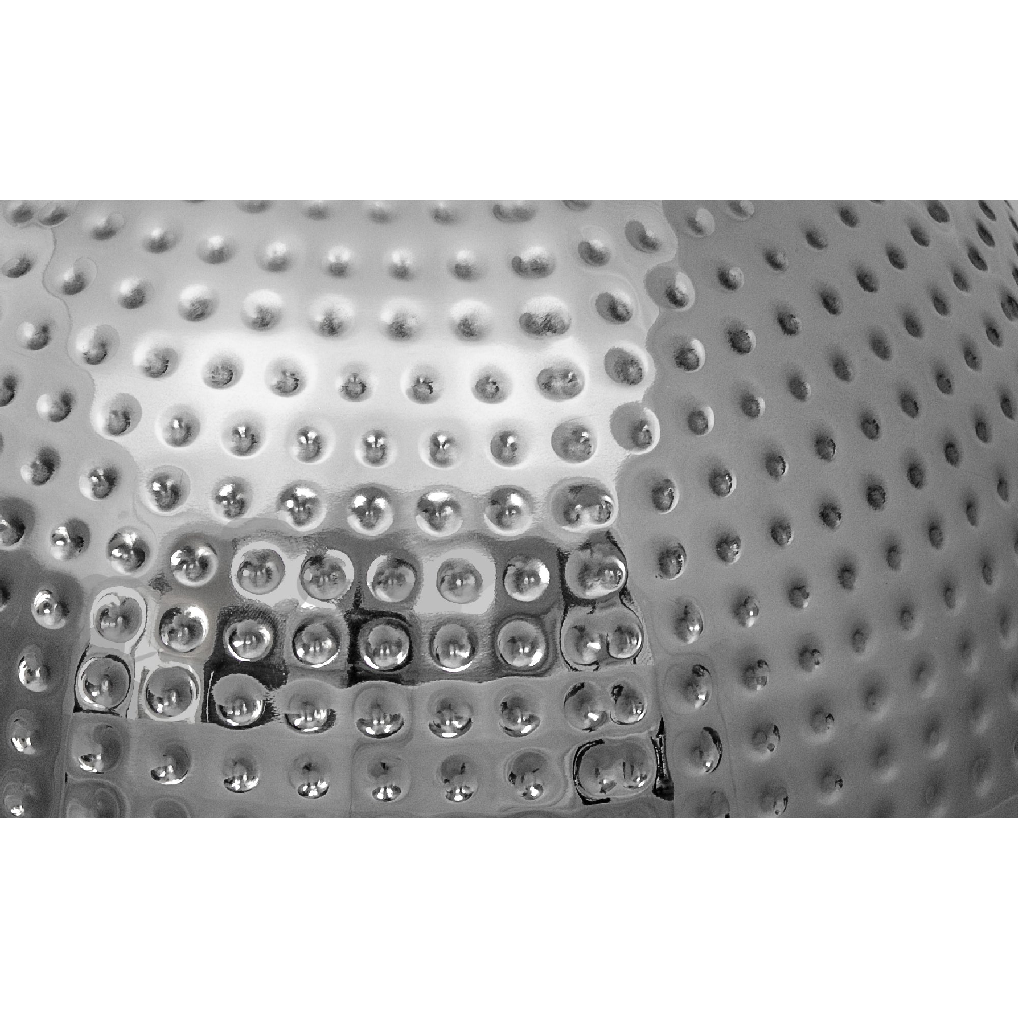 Stainless Steel Hammered Salad Bowl 7.50" - Set of 2 Decorative Kitchen Serving Bowls