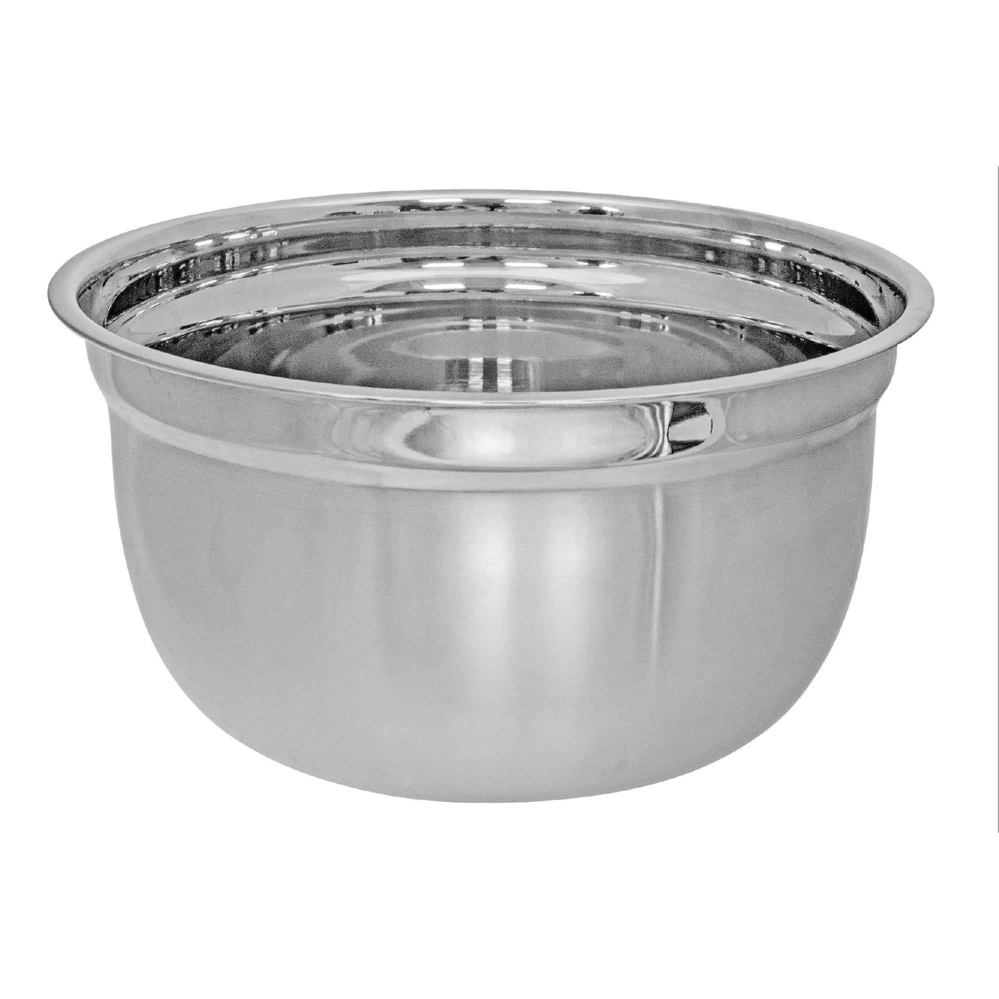 Stainless Steel German Mixing Bowl 10" Stainless Steel Kitchen Mixing Bowl for Baking and Meal Preparation