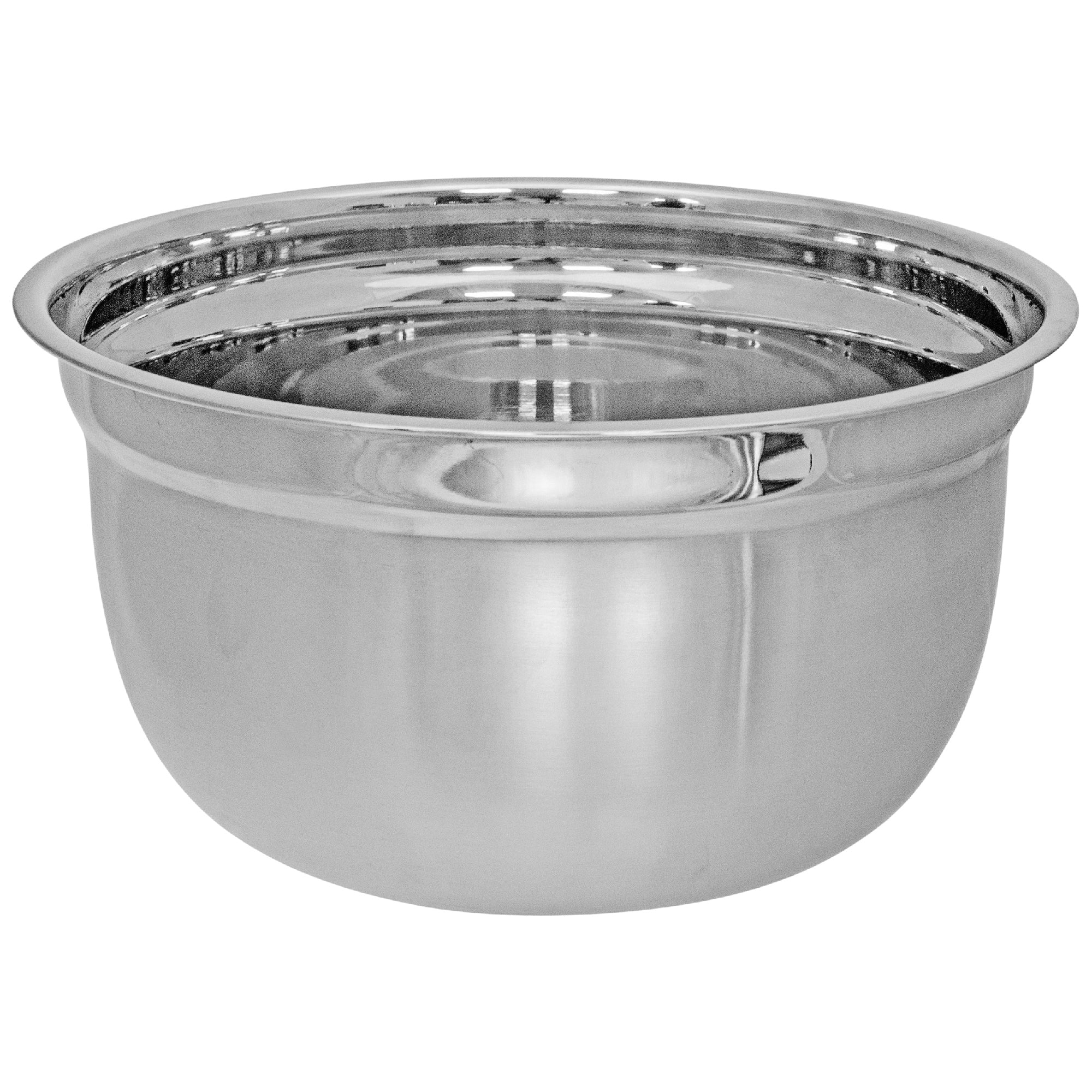 Stainless Steel German Mixing Bowl 11.75" Large Kitchen Mixing Bowl for Baking Cooking and Food Preparation