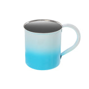 Stainless Steel Ombre Coffee Mug Blue - Set of 2 Modern Kitchen Drinkware