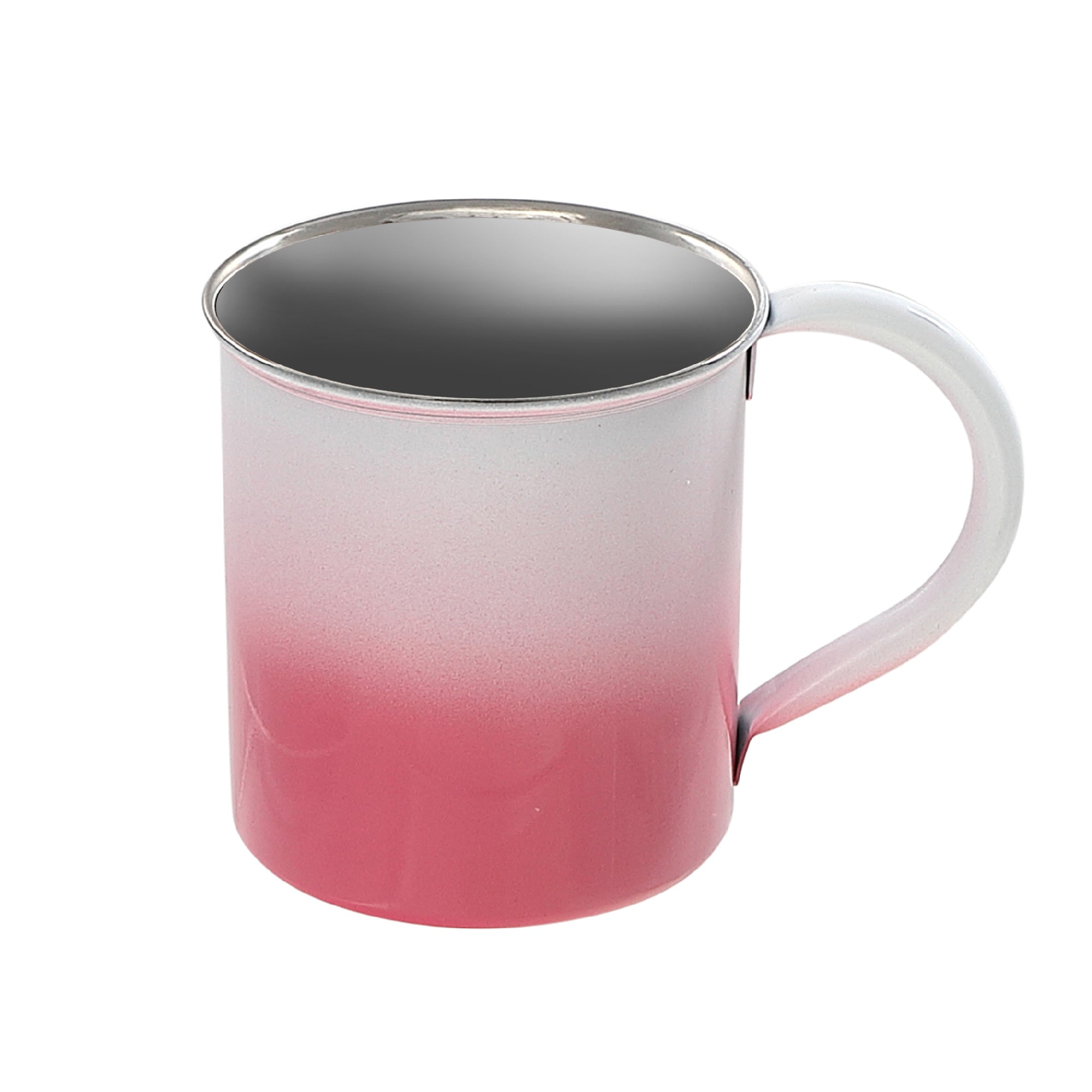 Stainless Steel Ombre Coffee Mug Pink - Set of 2 Modern Kitchen Drinkware