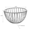 Metal Basket With Antique Copper