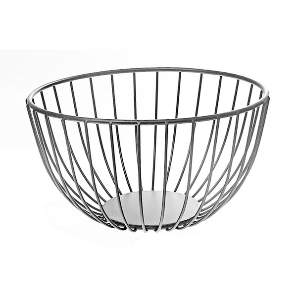 Metal Basket With Antique Copper