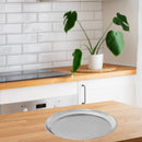 Stainless Steel Round Tray With Hammering 16"DIA