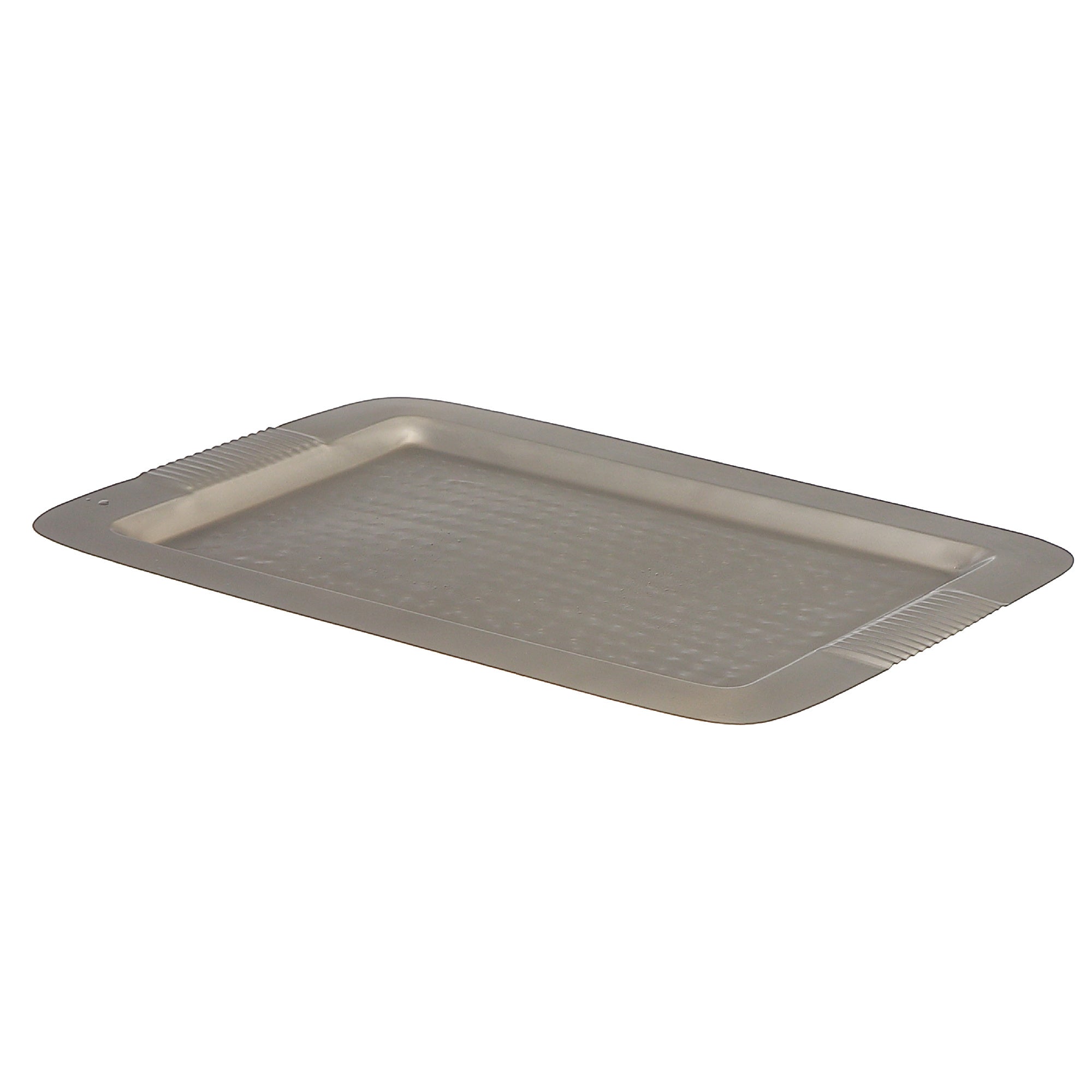 Rectangular Hammered Tray 17" x 12" Champagne – Serving Tray, Decorative Tableware