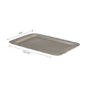 Rectangular Hammered Tray 17" X 12" Champagne