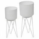 Set2 Planters With Tripod Stand-Black