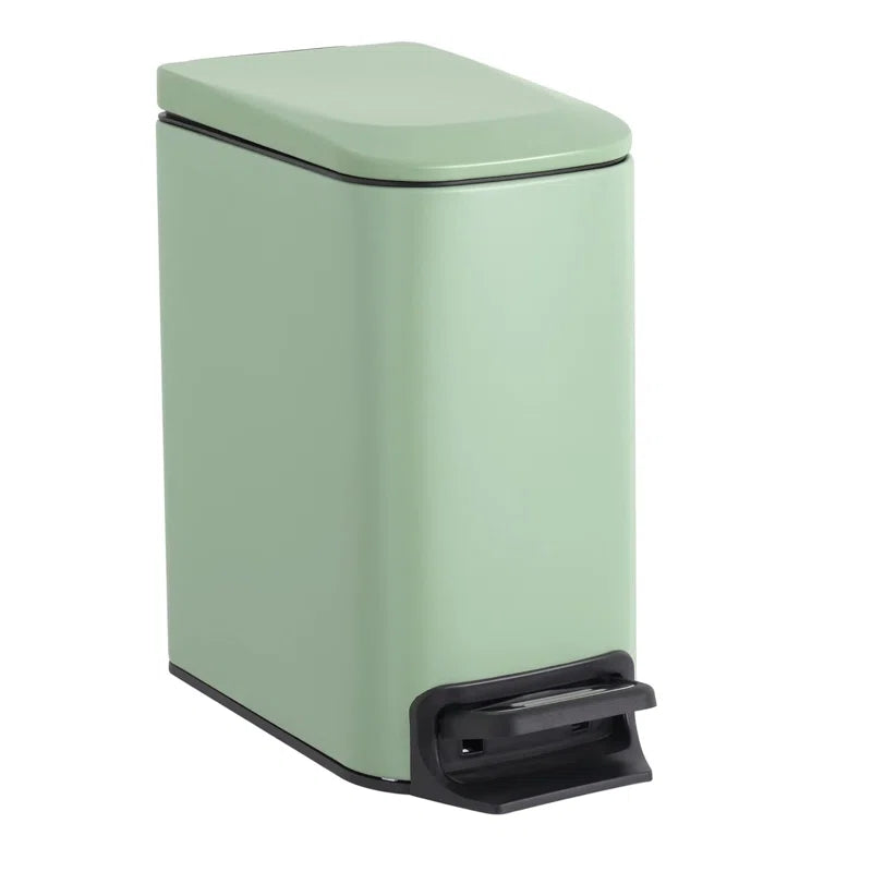 3L Metal Rect. Side Pedal Bin