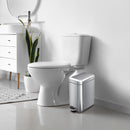 3L Rectangle Stainless Steel Side Pedal Bin