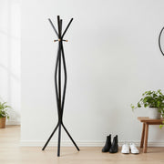 Black Metal Coat Rack