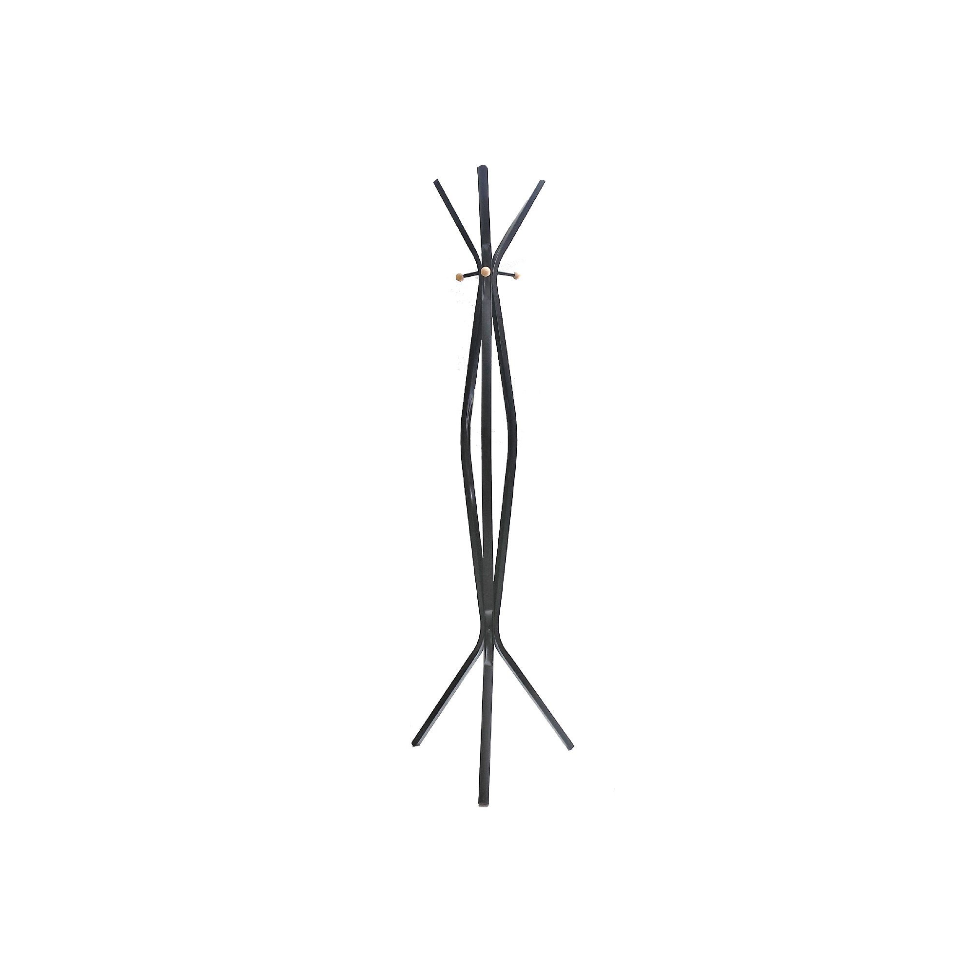 Black Metal Coat Rack