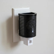 Metal Plug-In Wax Warmer Featuring Tree of Life Motif