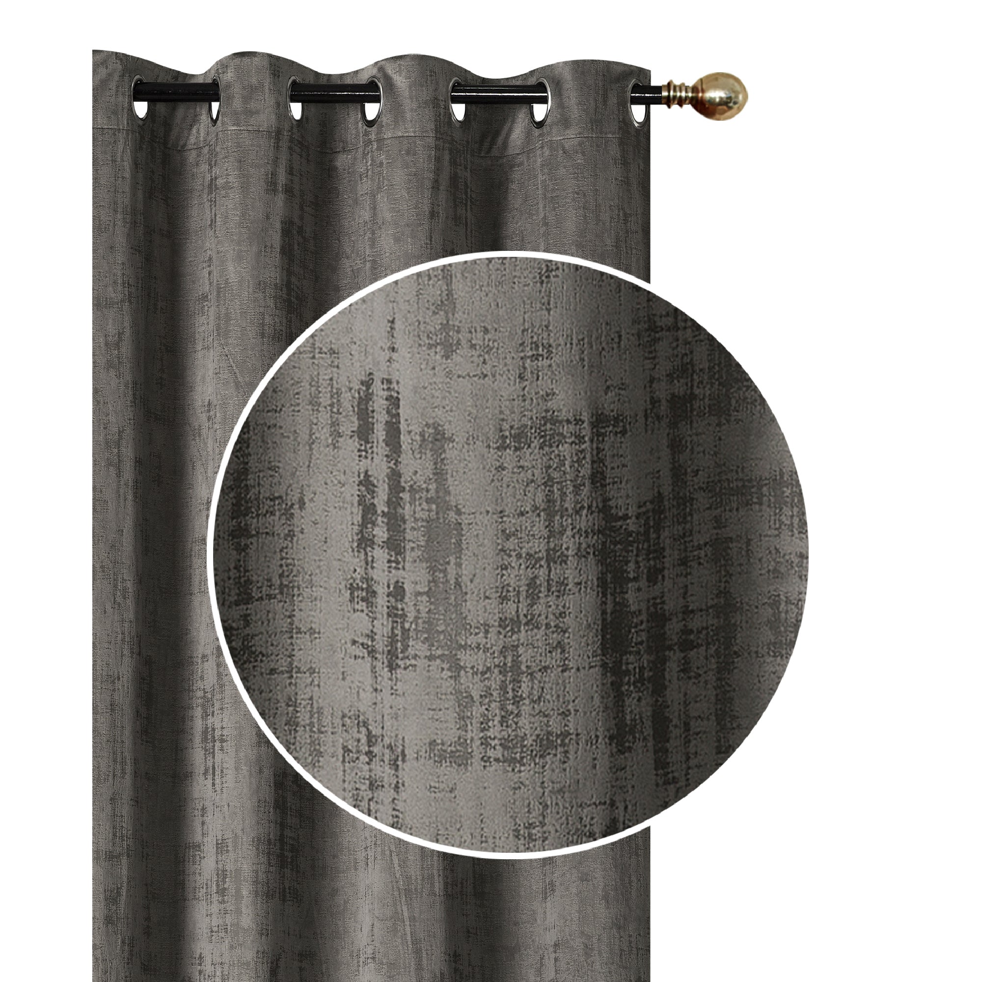 Embossed Rubber Panel With Grommets Dark Grey 84 Inch Set Of 2, Heavy Duty Entryway Mat