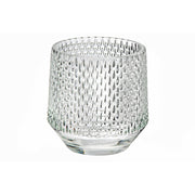 Round Glass Candle Holder (Teardrop) - Set of 4