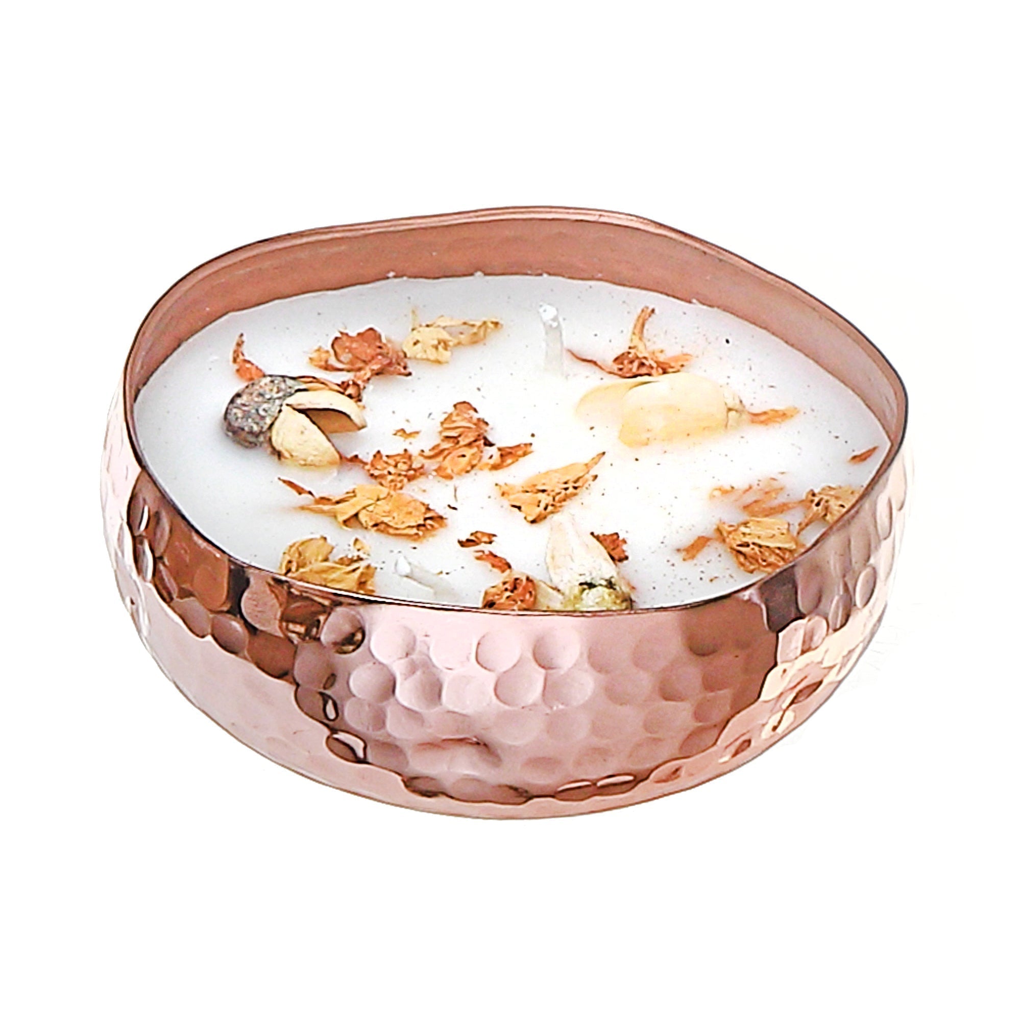 5.29oz 2-Wick Soy Candle in Metal Dish – Aqua Oud Scent, Home Fragrance