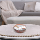 Soy 5.29 Oz 2 Wick Metal Dish Candle Barossa Rose Plum