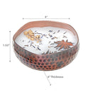 Soy 5.29 Oz 2 Wick Metal Dish Candle Barossa Rose Plum