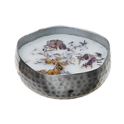5.29oz 2-Wick Soy Candle in Metal Dish – French Lavender Scent, Home Fragrance