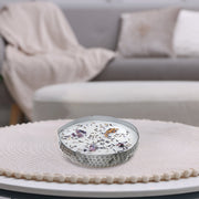 10.6oz 4-Wick Soy Candle in Metal Dish – French Lavender Scent, Home Fragrance