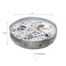 Soy 10.6 Oz 4 Wick Metal Dish Candle French Lavender