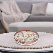 14oz 5-Wick Soy Candle in Metal Dish – Aqua Oud Scent, Home Fragrance