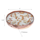 Soy 14 Oz 5 Wick Metal Dish Candle Aqua Oud