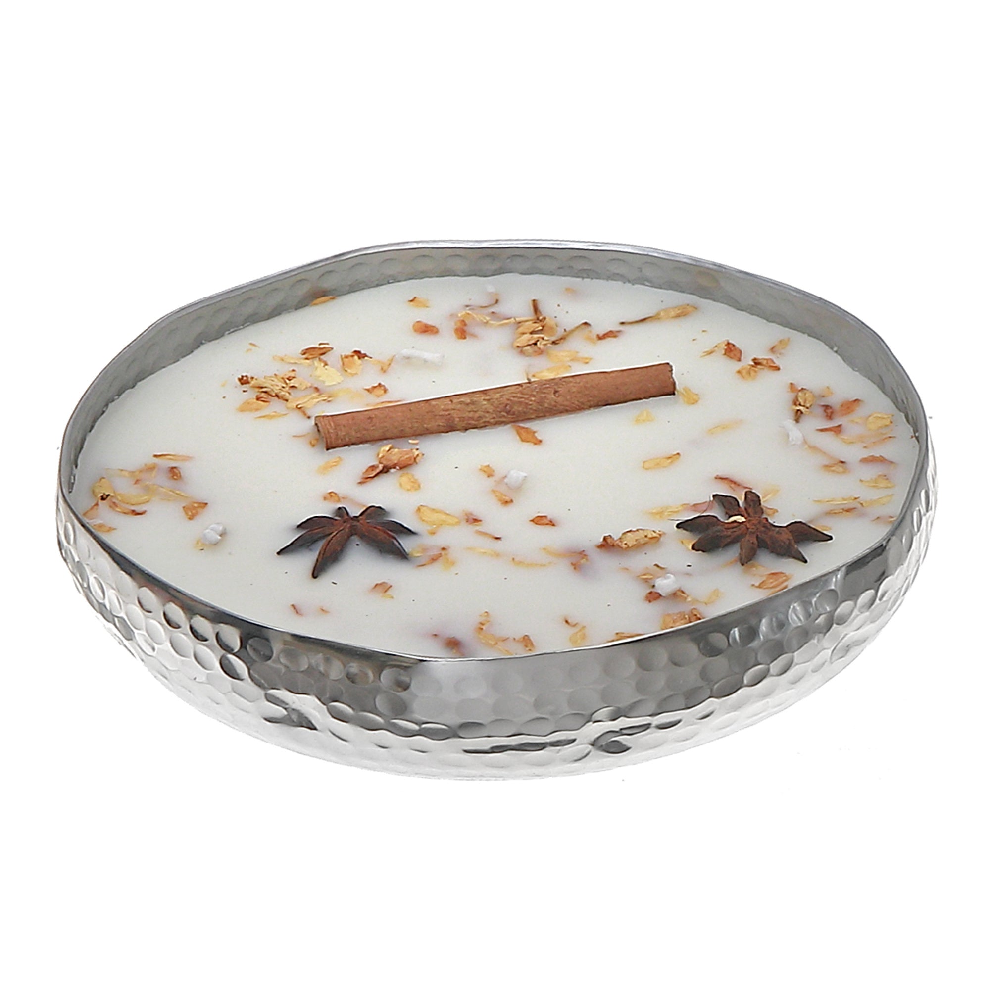 14oz 5-Wick Soy Candle in Metal Dish – Vanilla Madagascar Scent, Home Fragrance