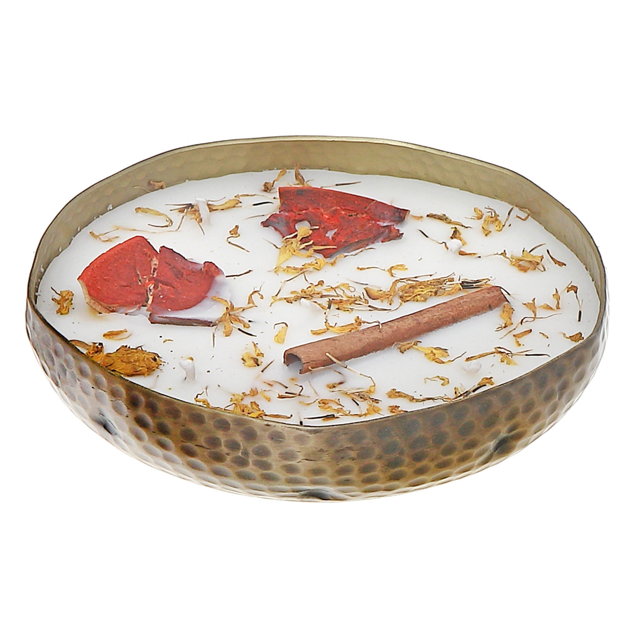 14oz 5-Wick Soy Candle in Metal Dish – Apple Tart Scent, Home Fragrance