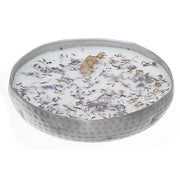 14oz 5-Wick Soy Candle in Metal Dish – French Lavender Scent, Home Fragrance