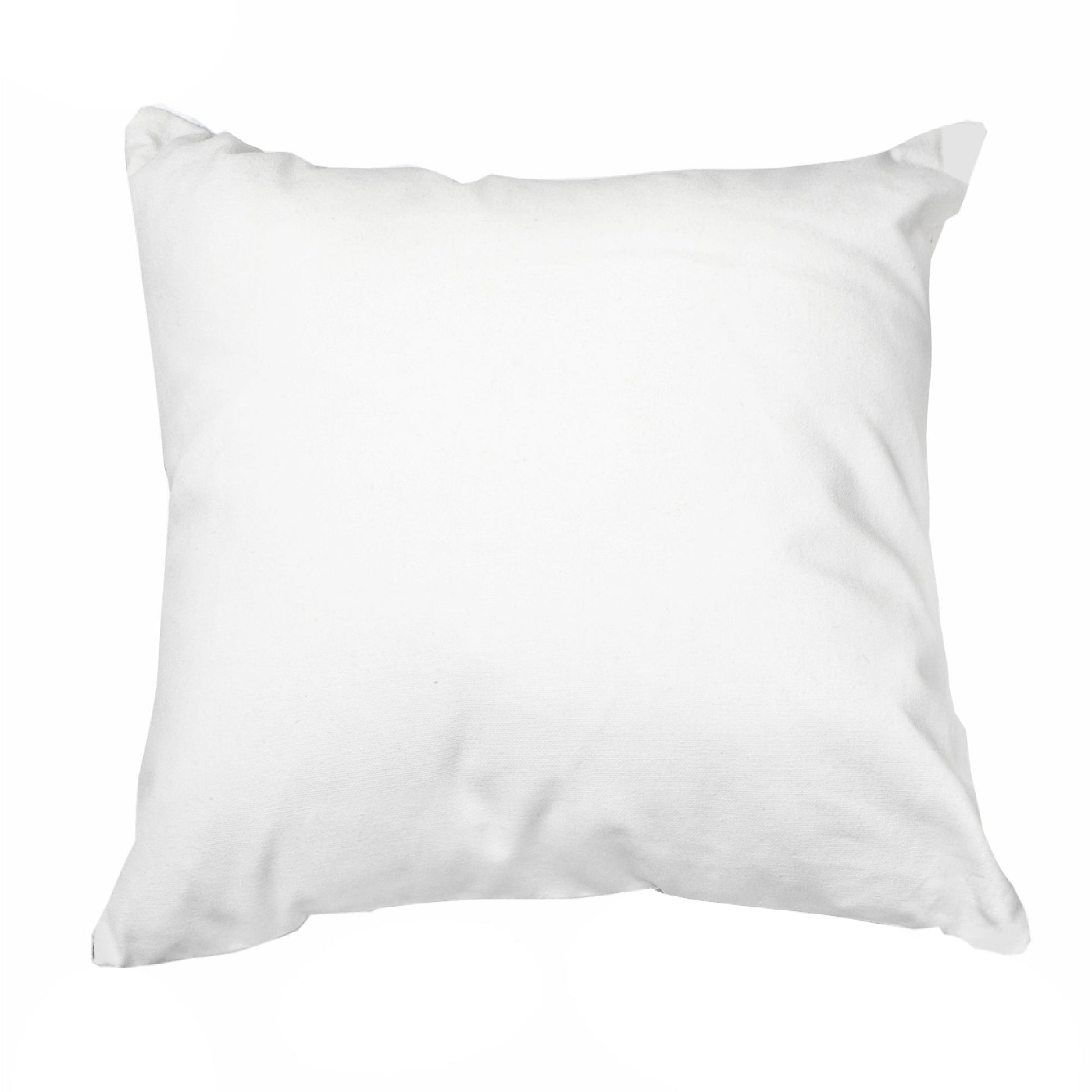 Polyester Embroidered Arrow Cushion White - Set of 2