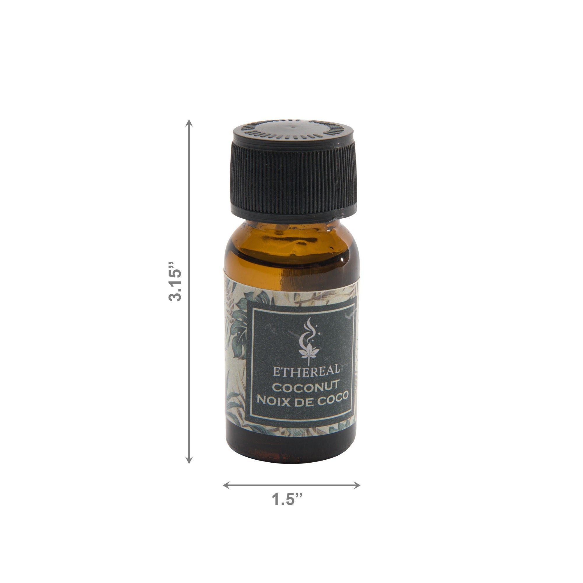 Coconut Scented Ethereal 15ml Fragrance Oil - Set of 6