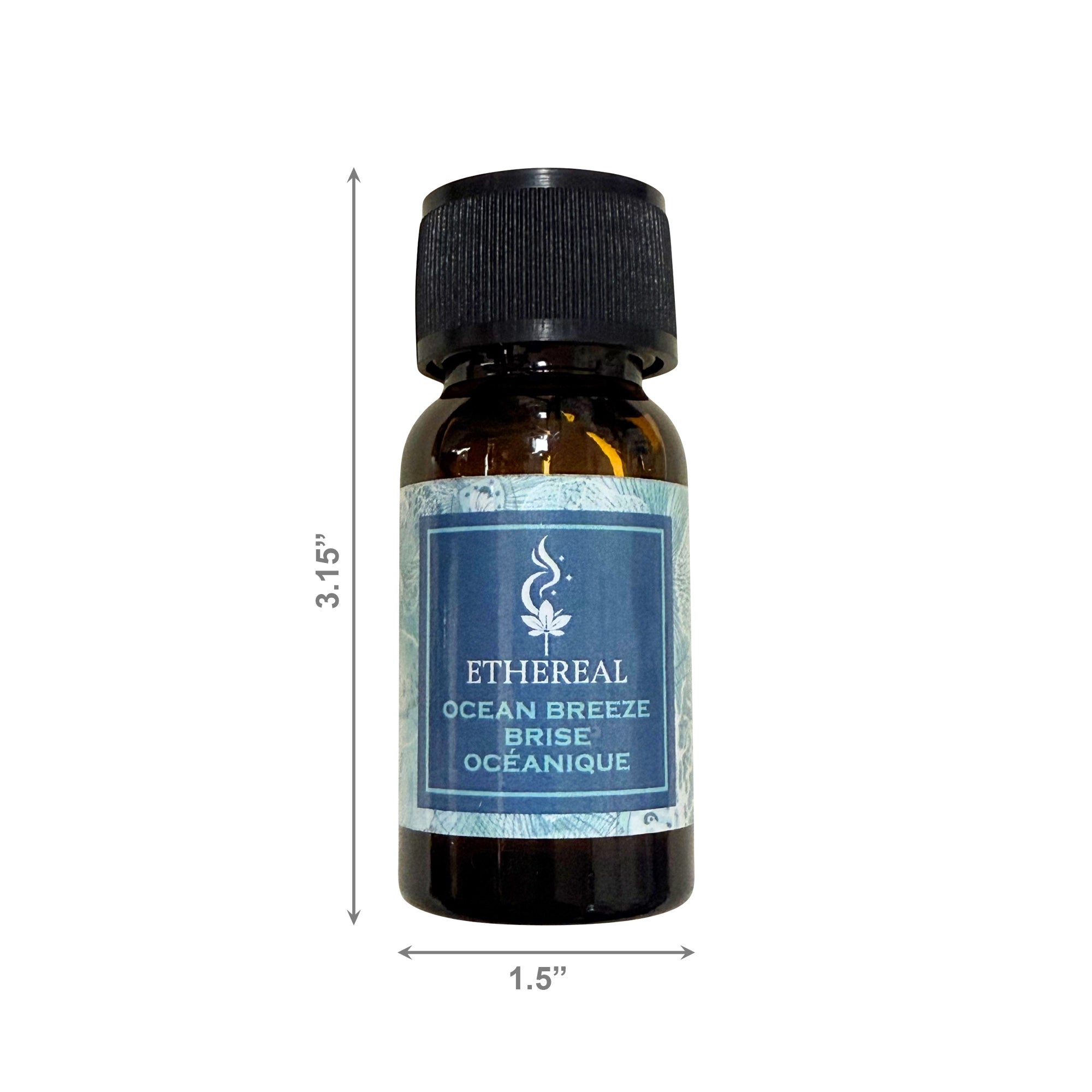 Ocean Breeze Scented Ethereal 15ml Fragrance Oil - Set of 6