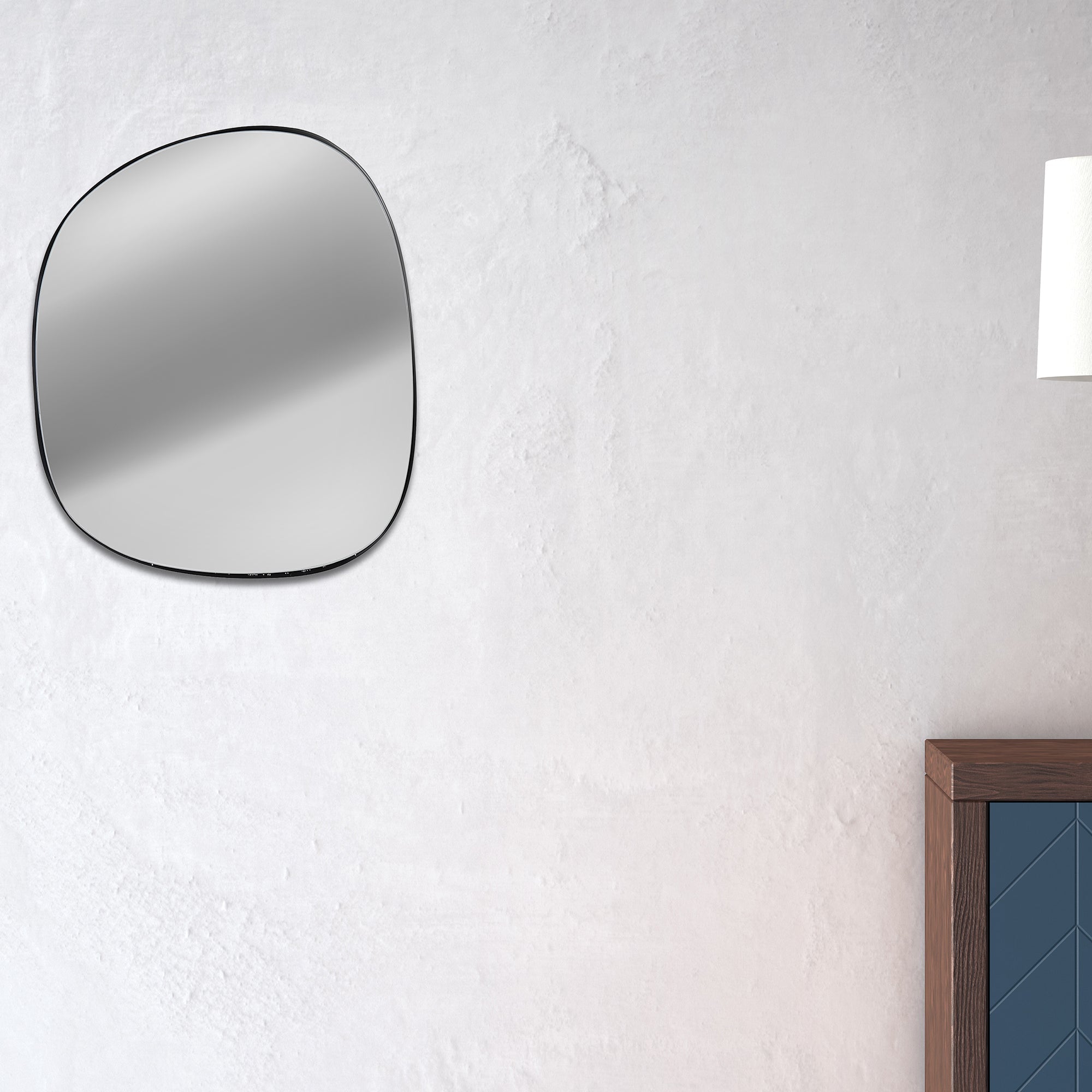 Eva Metal Mirror – Decorative Wall Mirror, Modern Home Decor