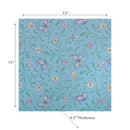 20 Pack Luncheon 3 Ply Napkin Blue Butterfly - Set of 6