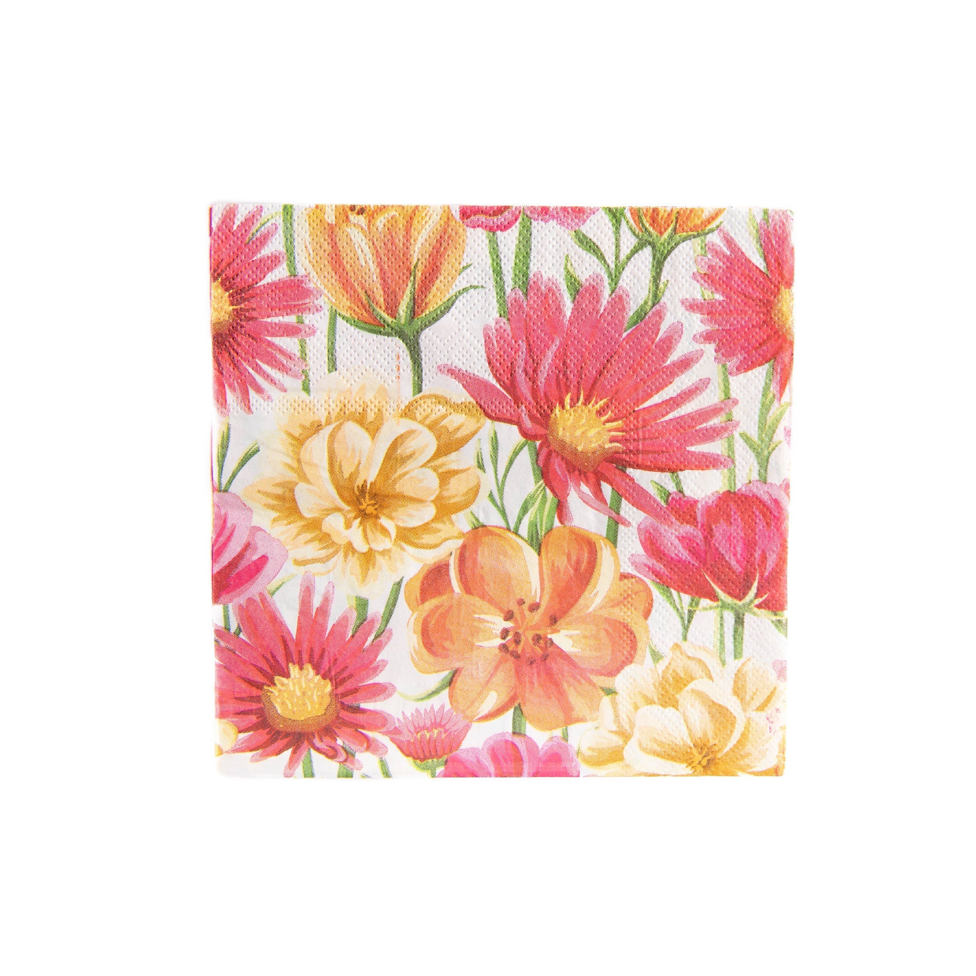 20-Pack 3-Ply Luncheon Napkins Featuring Spring Blossom - Set of 6