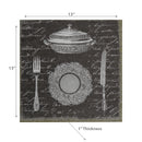 20 Pack Luncheon 3 Ply Napkin Dinner Set Setting - Set of 6