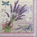 20 Pack Luncheon 3 Ply Napkin Lavender - Set of 6