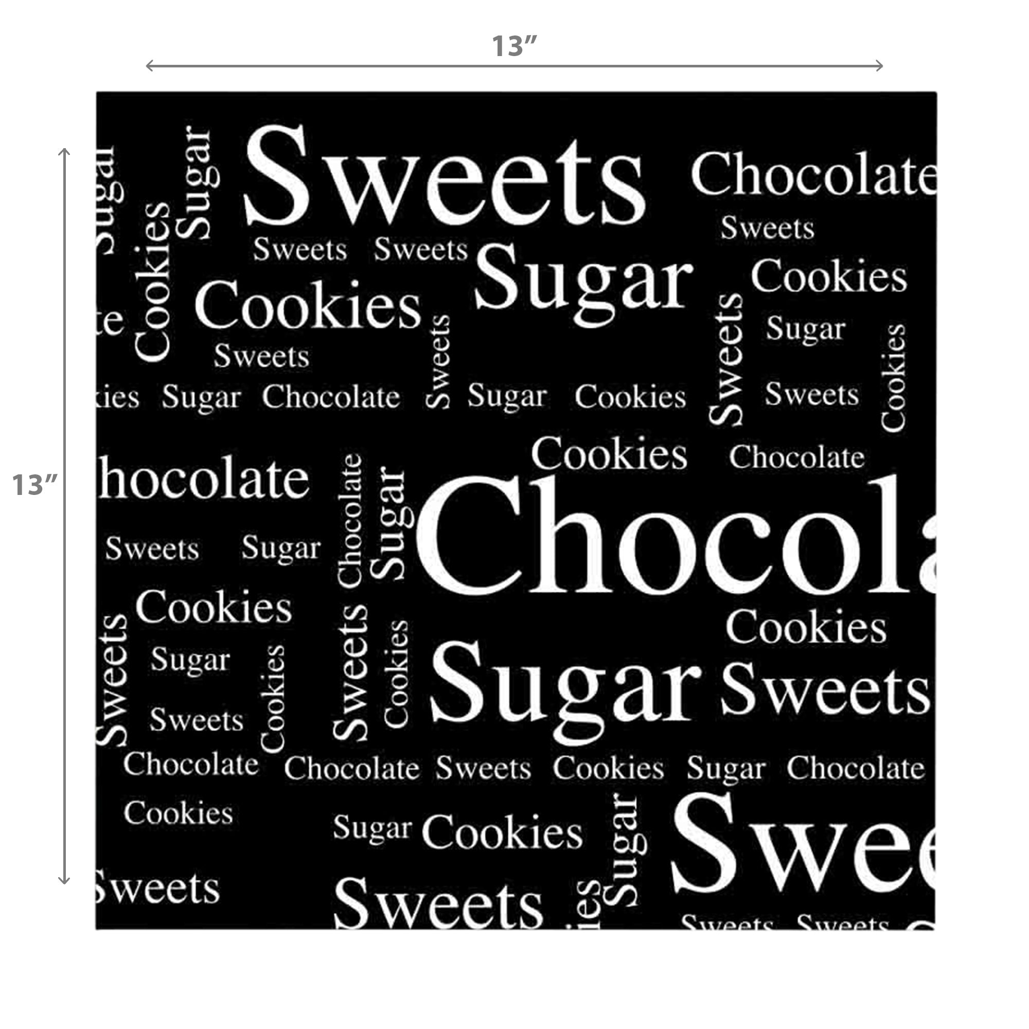 20 Pack 3-Ply Luncheon Napkins Sweets Set Of 6, Party Napkins, Table Decor