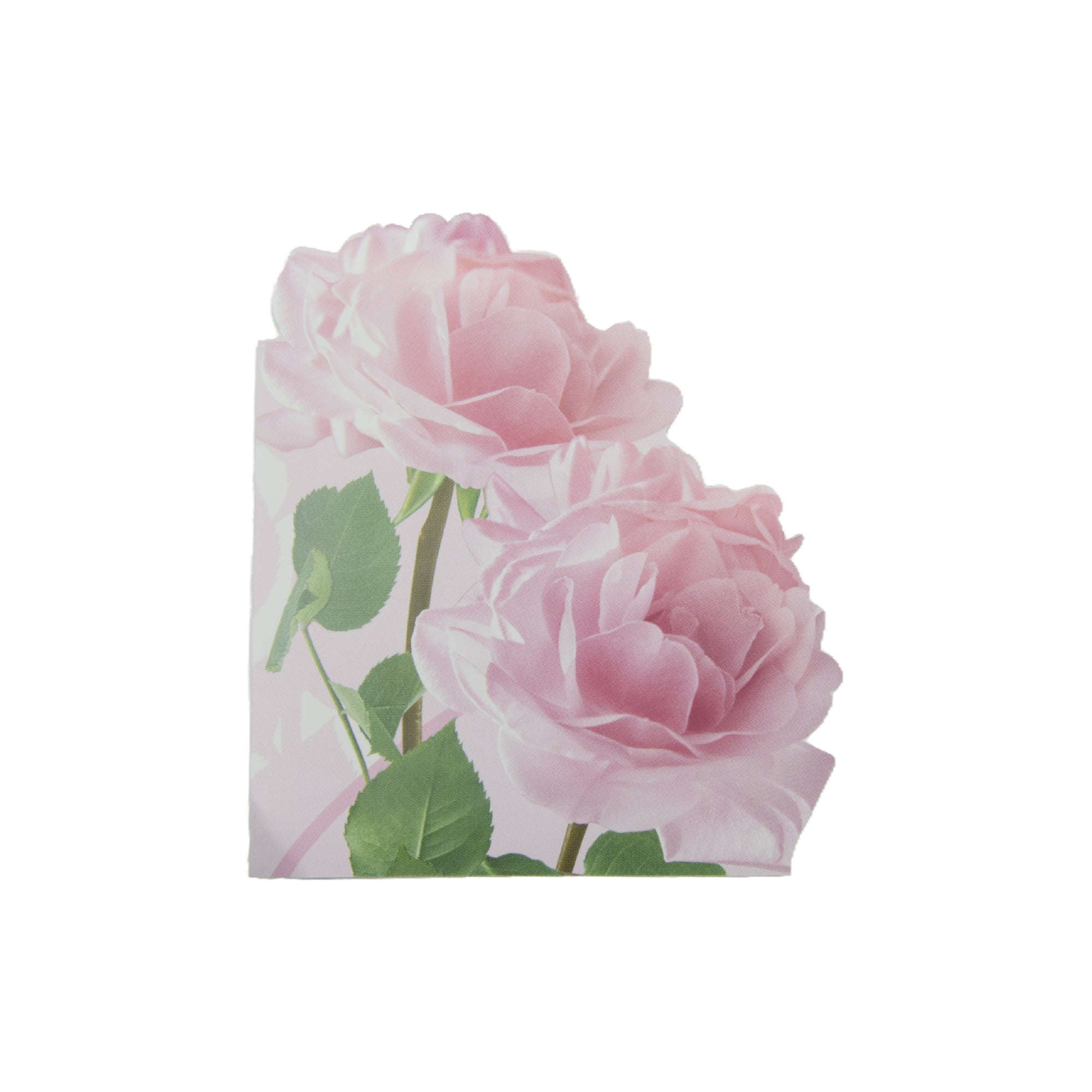 12-Pack 3-Ply Pink Rose Shaped Napkins - Set of 6