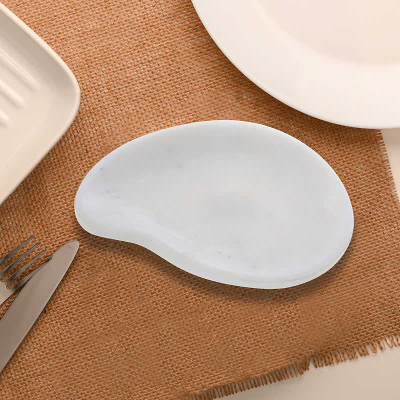 Marble Paisley Shape Dish