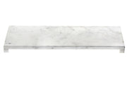 Large Marble Rectangular Footed Tray – Kitchen Serving, Table Decor