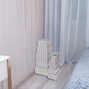 Rectangle Nesting Boxes Top Lid Nautical Set Of 10